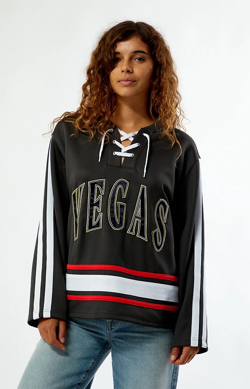WILD COLLECTIVE x NHL Las Vegas Golden Knights Long Sleeve Hockey Jersey