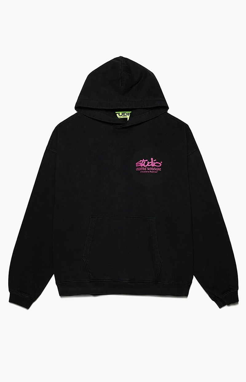 Studio by Supervsn Label Logo Hoodie