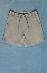 Pacsun Gray Linen Shorts