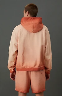 A.R.C. Active Burnt Orange Heavyweight Raglan Oversized Fleece Hoodie