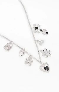 LA Hearts Ace Charm Necklace