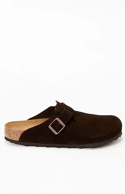 Birkenstock Boston Soft Footbed Clog Mocha