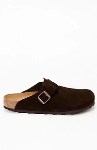 Birkenstock Boston Soft Footbed Clog Mocha