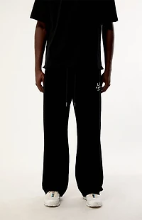 L/AB c/o Off-White Diagonal Open Hem Relaxed Sweatpants