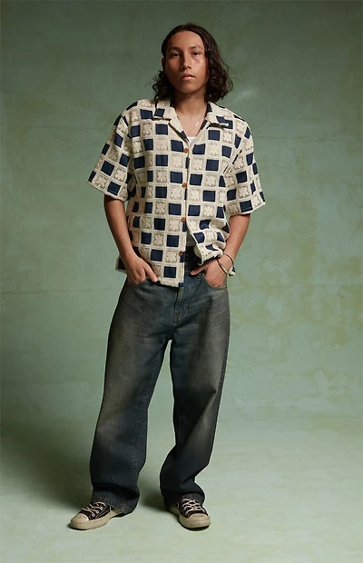 FIELD OF STUDY by Pacsun Dylan Baggy Jeans Dark Blue