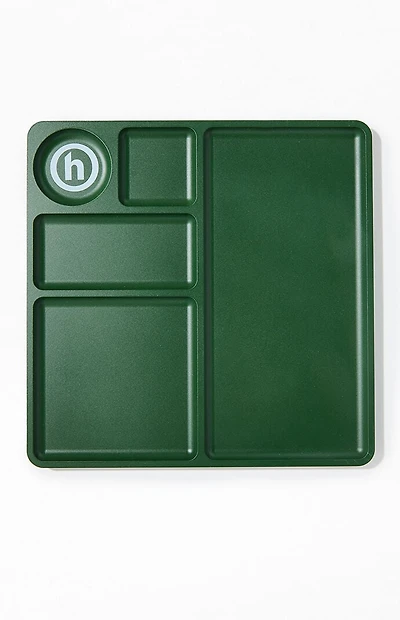 Hidden NY Army Green Square Tray