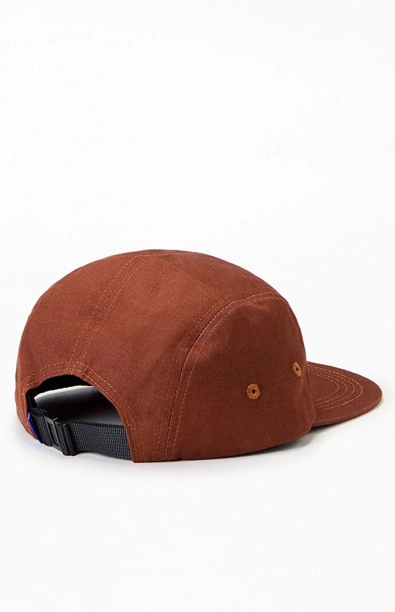 Awake NY Brown Classic Logo 5 Panel Hat