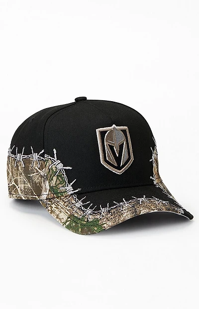 New Era Las Vegas Golden Knights Camo Barbwire 9FORTY Snapback Hat