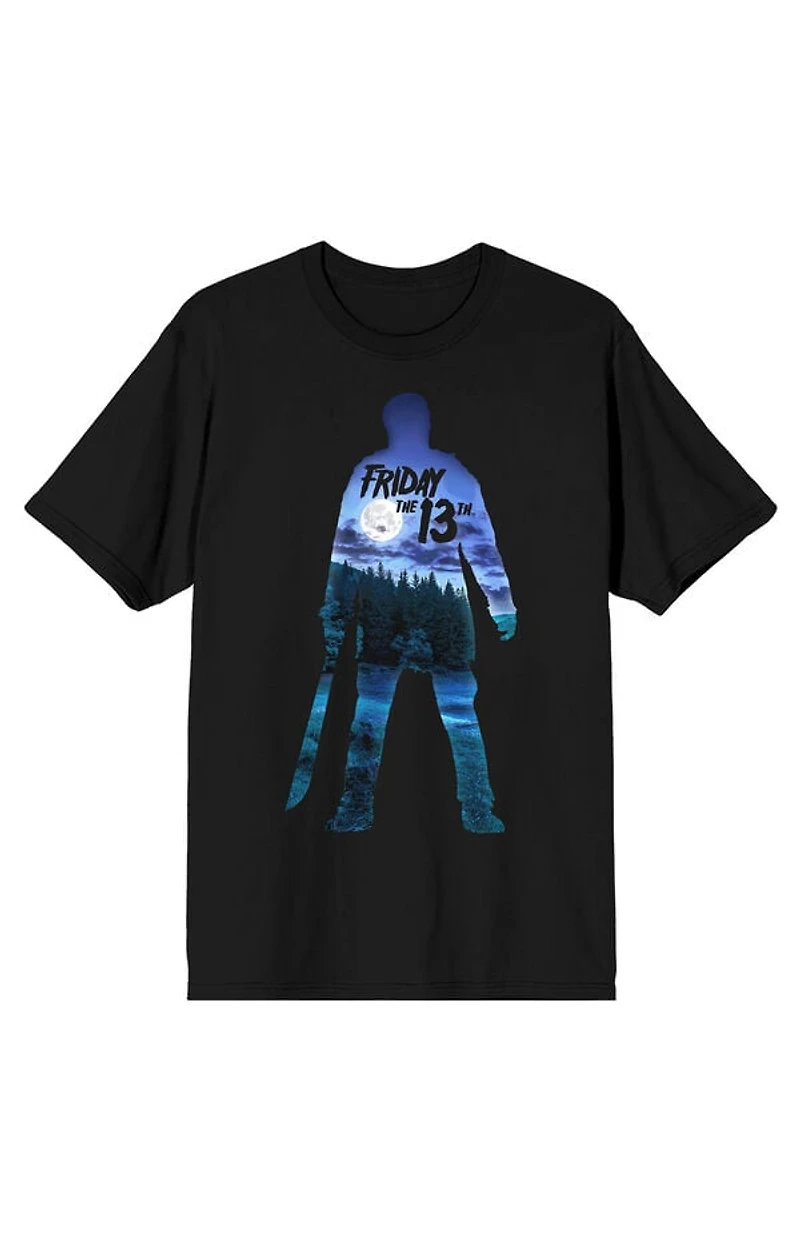 Friday the 13th Jason Silhouette T-Shirt