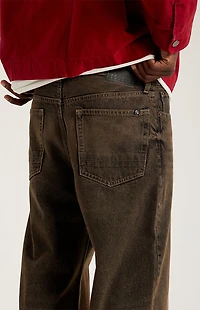 Pacsun Blake Extreme Baggy Jeans Overdyed Brown