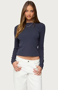 Edikted Kiyan Long Sleeve T Shirt