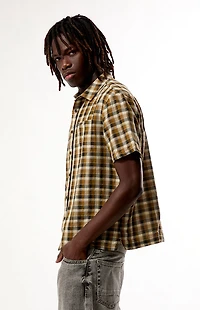 Brixton Cru Plaid Short Sleeve Shirt
