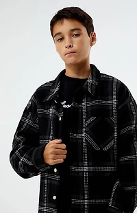 Pacsun Kids Plaid Shacket