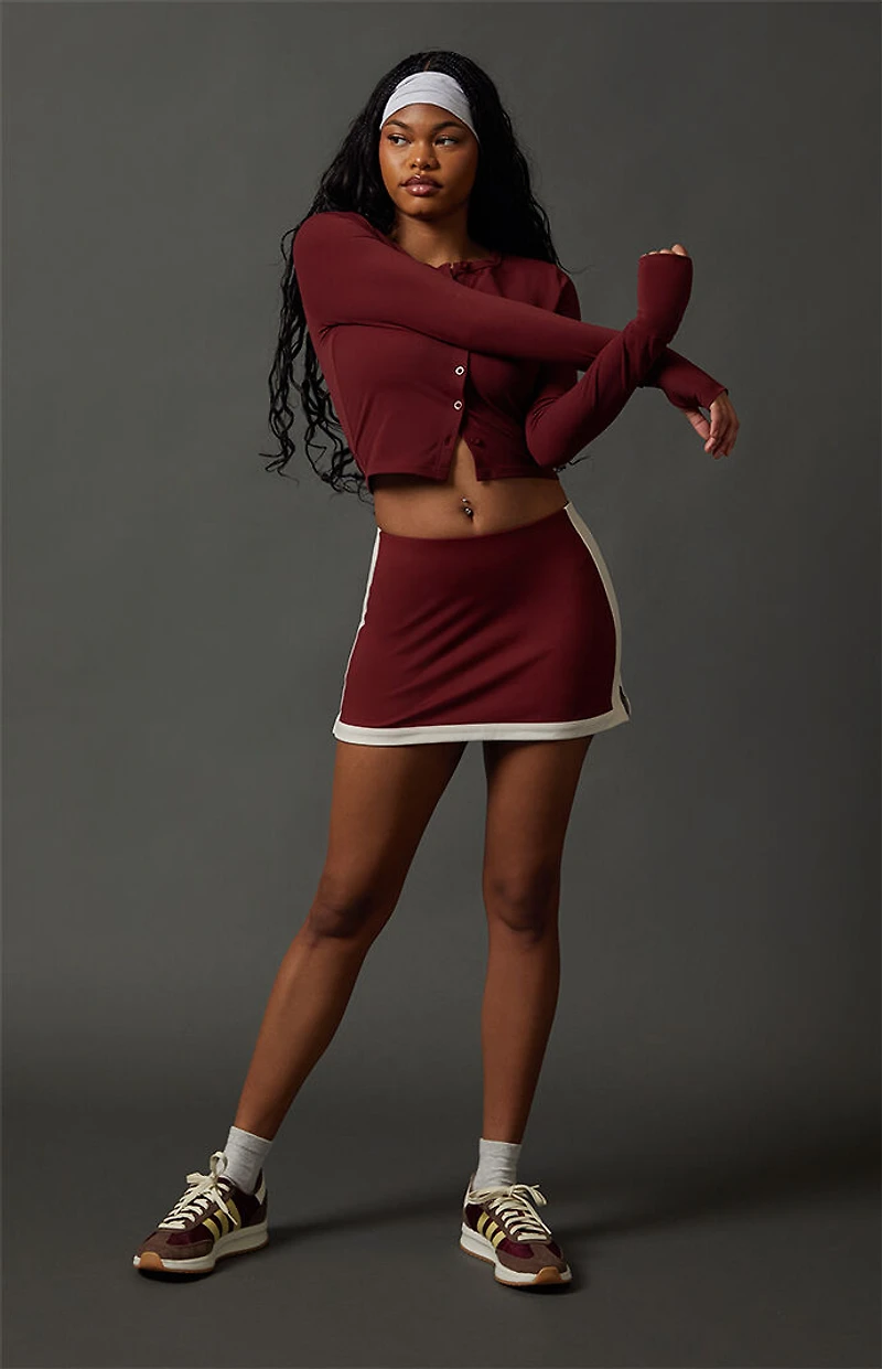 PAC 1980 Active Yoga Carrie Cropped Cardigan