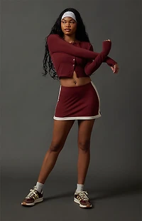 PAC 1980 Active Yoga Carrie Cropped Cardigan