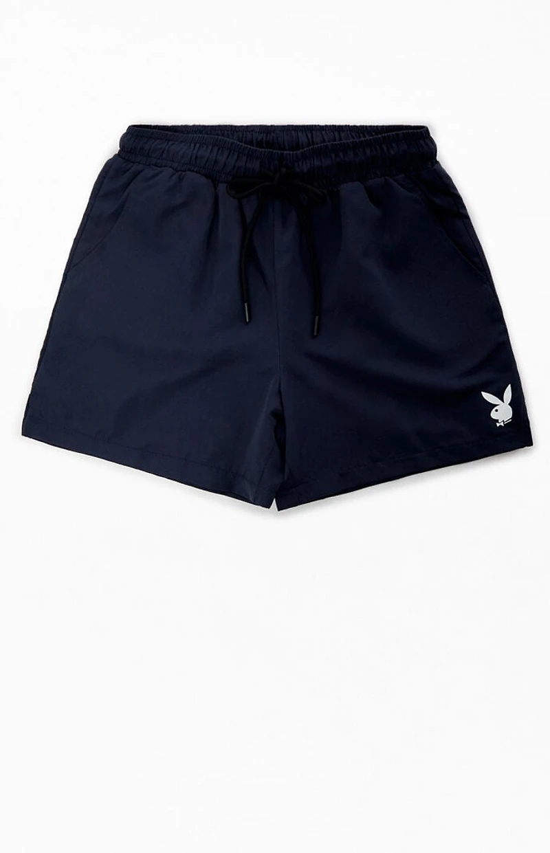Playboy By Pacsun Logo 5" Swim Trunks