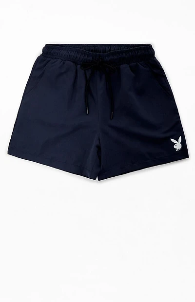 Playboy By Pacsun Logo 5" Swim Trunks
