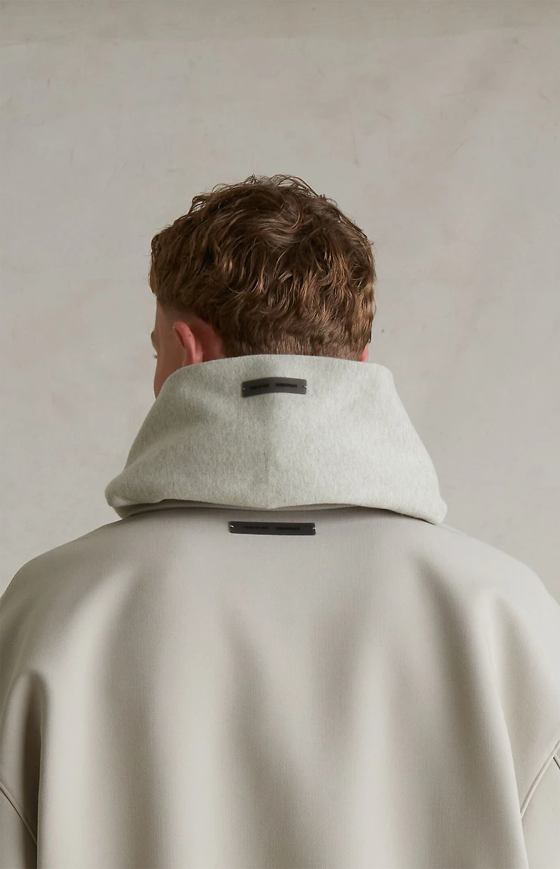 Fear of God ESSENTIALS Timber Bonded Canvas Zip Up Jacket