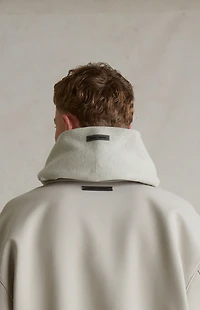 Fear of God ESSENTIALS Timber Bonded Canvas Zip Up Jacket