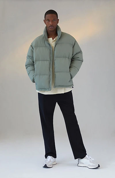 Pacsun Loose Straight Menswear Fleece Pants