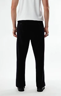 FIELD OF STUDY by Pacsun Black Straight Trousers