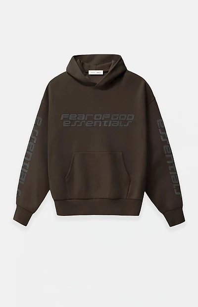 Fear of God ESSENTIALS Brown '90s Fleece Hoodie