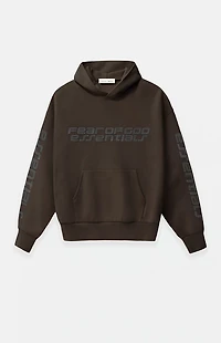 Fear of God ESSENTIALS Brown '90s Fleece Hoodie