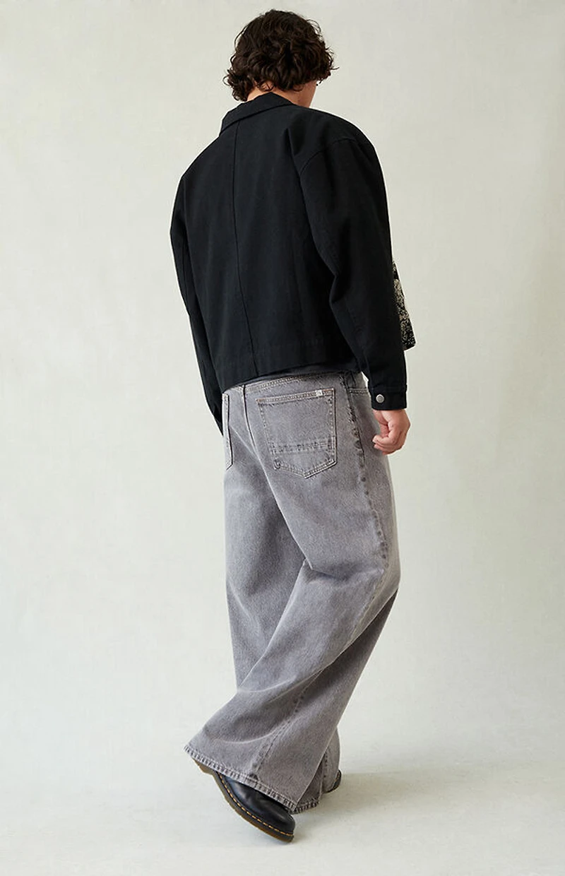 Pacsun Ryder Ultra Baggy Jeans Gray