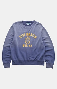 PS VINTAGE 2000s Dive Master Polo Ralph Lauren Crew Neck Sweatshirt