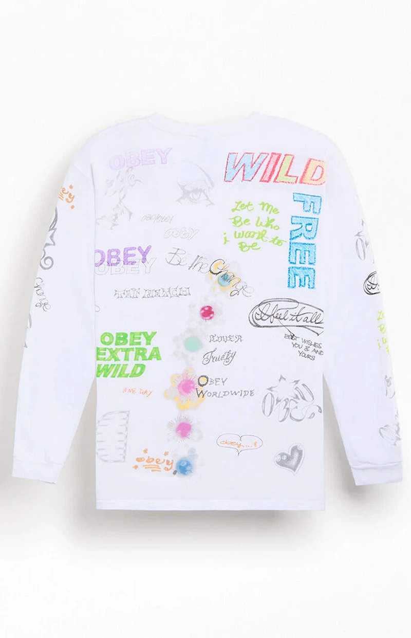 Obey Wild Free Long Sleeve Shirt