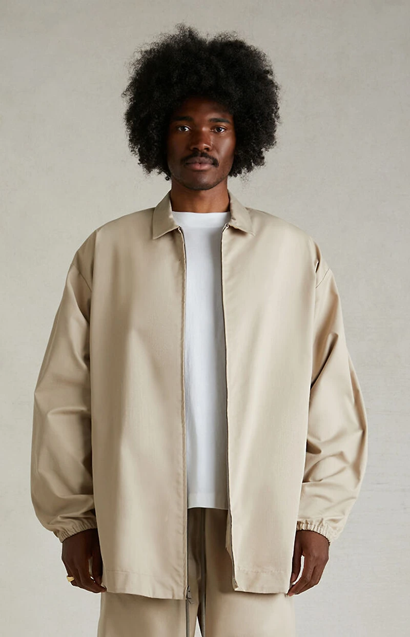 Fear of God ESSENTIALS Mink Overshirt Jacket