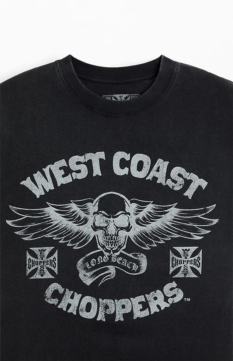 West Coast Choppers Flying Skull T-Shirt