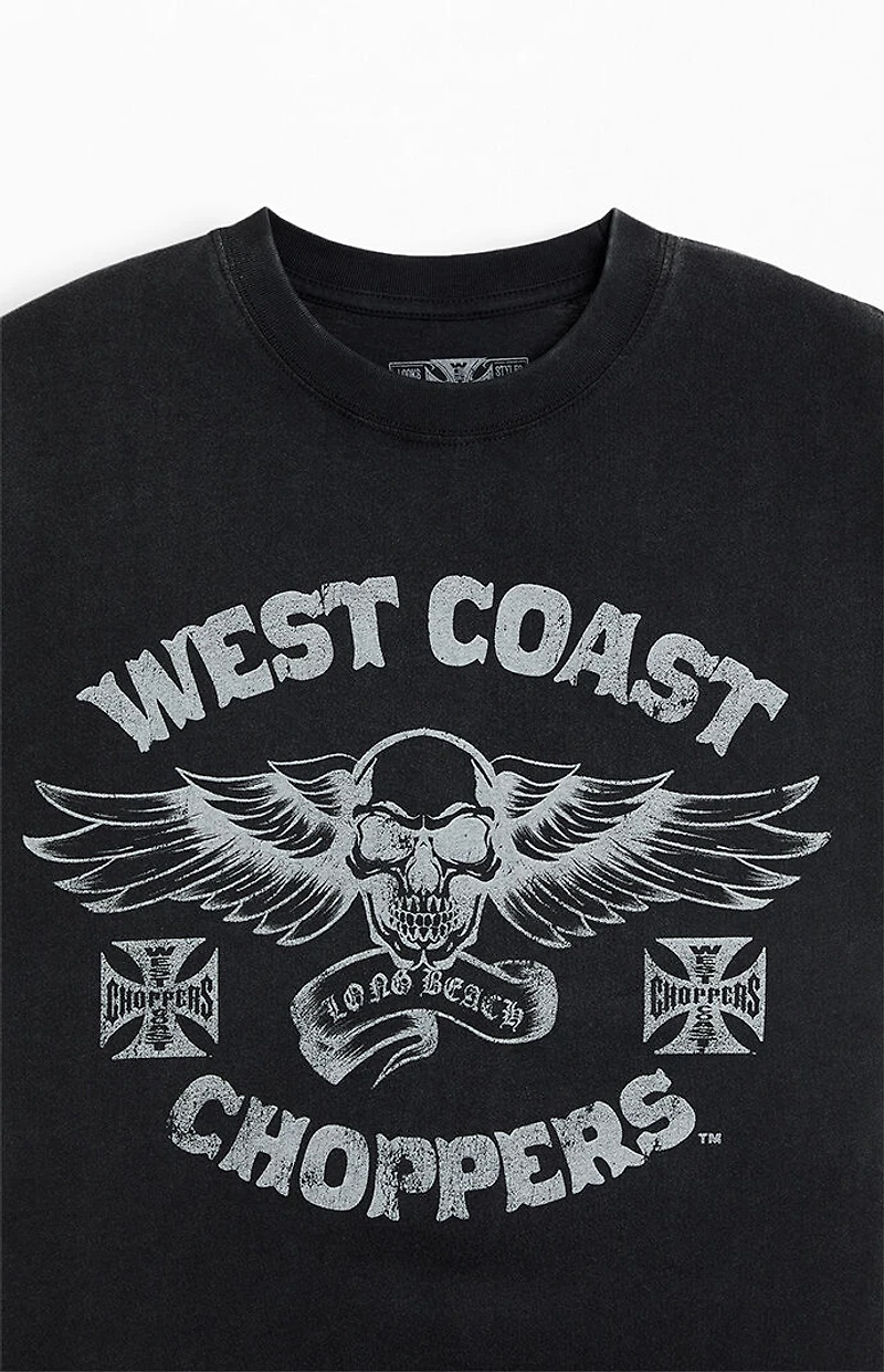 West Coast Choppers Flying Skull T-Shirt
