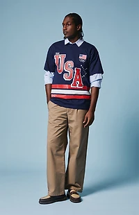 Olympics Navy Milano Cortina Team USA Dream Jersey T-Shirt