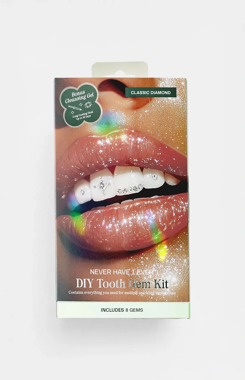 NEVER HAVE I EVER Classic Diamond DIY Tooth Gem Kit
