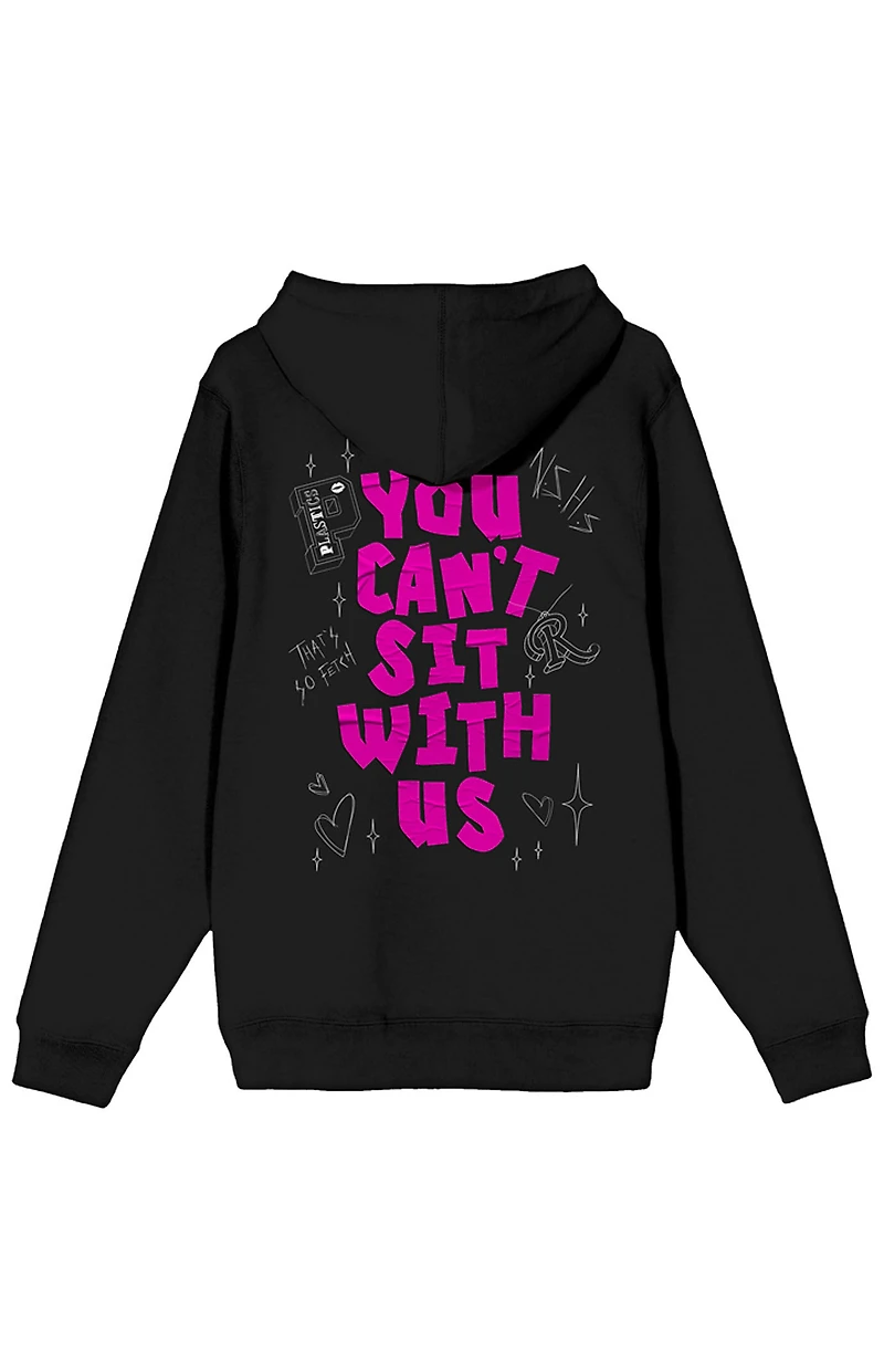 Mean Girls You Can't Sit With Us Zip Up Hoodie