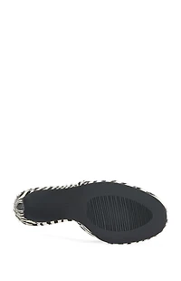 AZALEA WANG Women's Lewis Zebra Stilettos