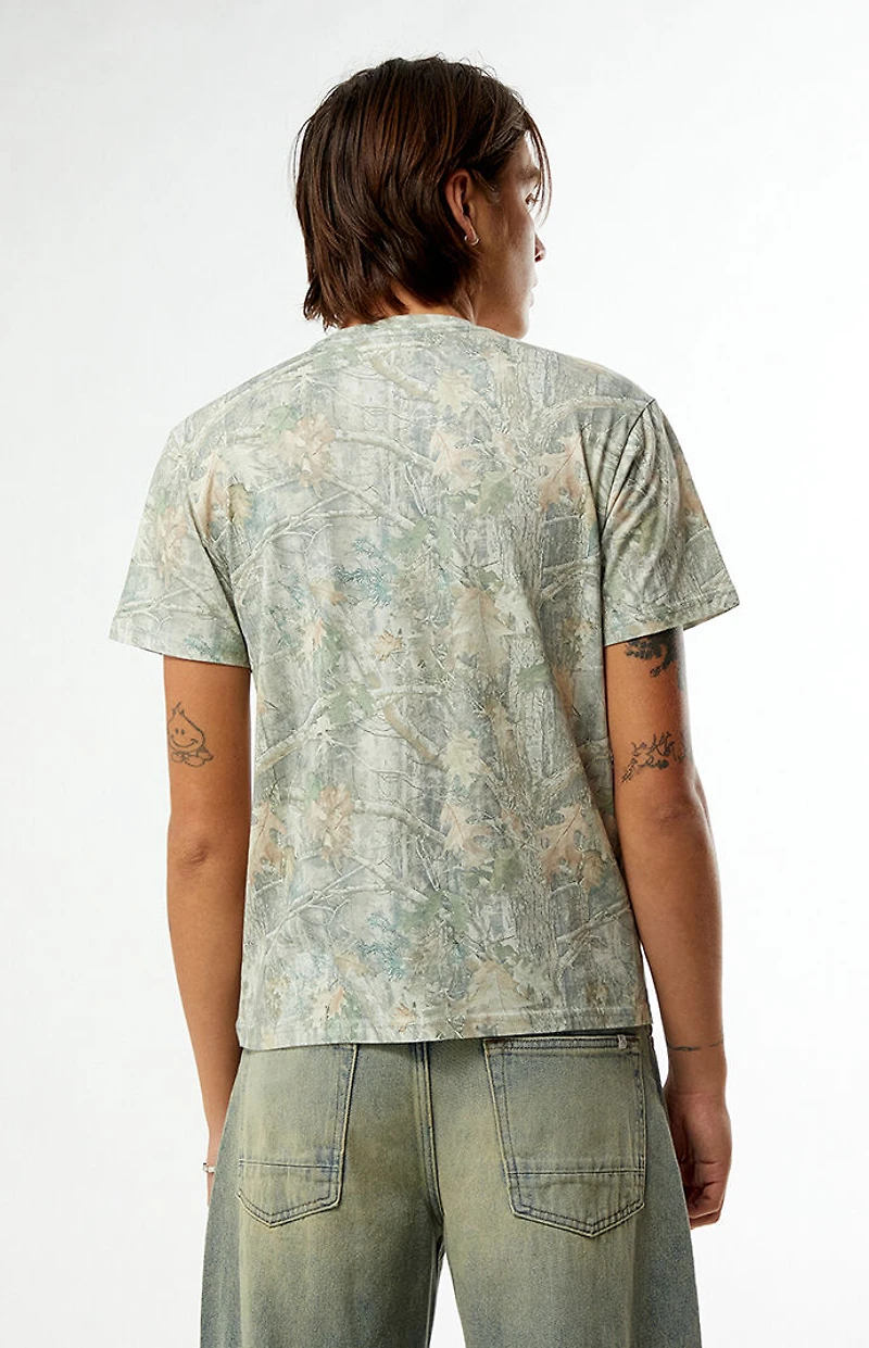 MUSEUM OF PEACE & QUIET Wordmark Camo T-Shirt