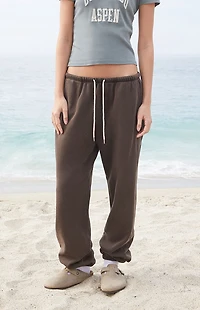 John Galt Brown Rosa Sweatpants