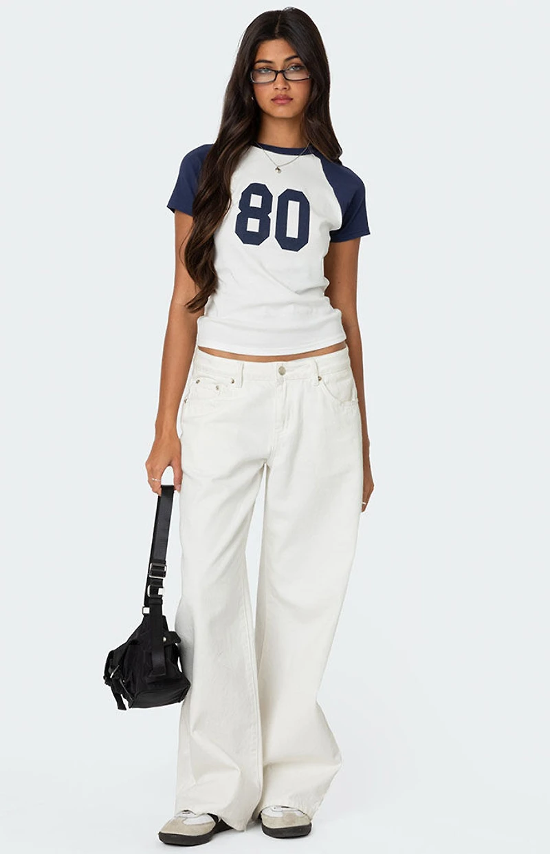 Edikted 80'S Raglan T-Shirt