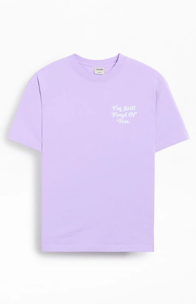 LAVENDER Still Fond Of You Boxy T-Shirt