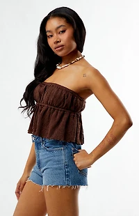 Your Favorite Lace Babydoll Tube Top