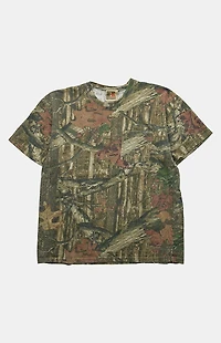 PS VINTAGE 2000s Russell Camo Top