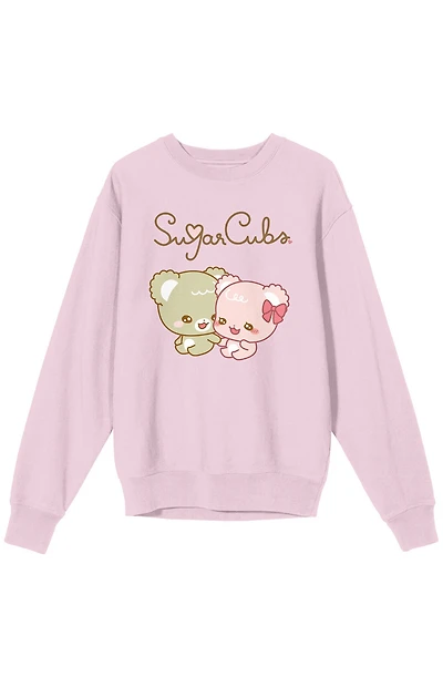 Sugar Cubs Always Cute Together Crew Neck Sweatshirt