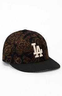 New Era LA Dodgers Floral Corduroy 59FIFTY Fitted Hat