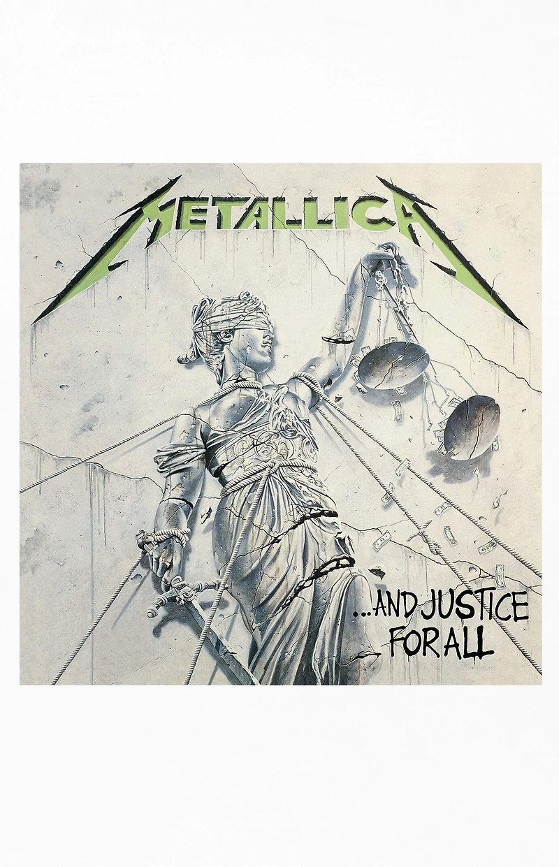 Metallica And Justice For All Vinyl Record