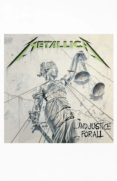 Metallica And Justice For All Vinyl Record