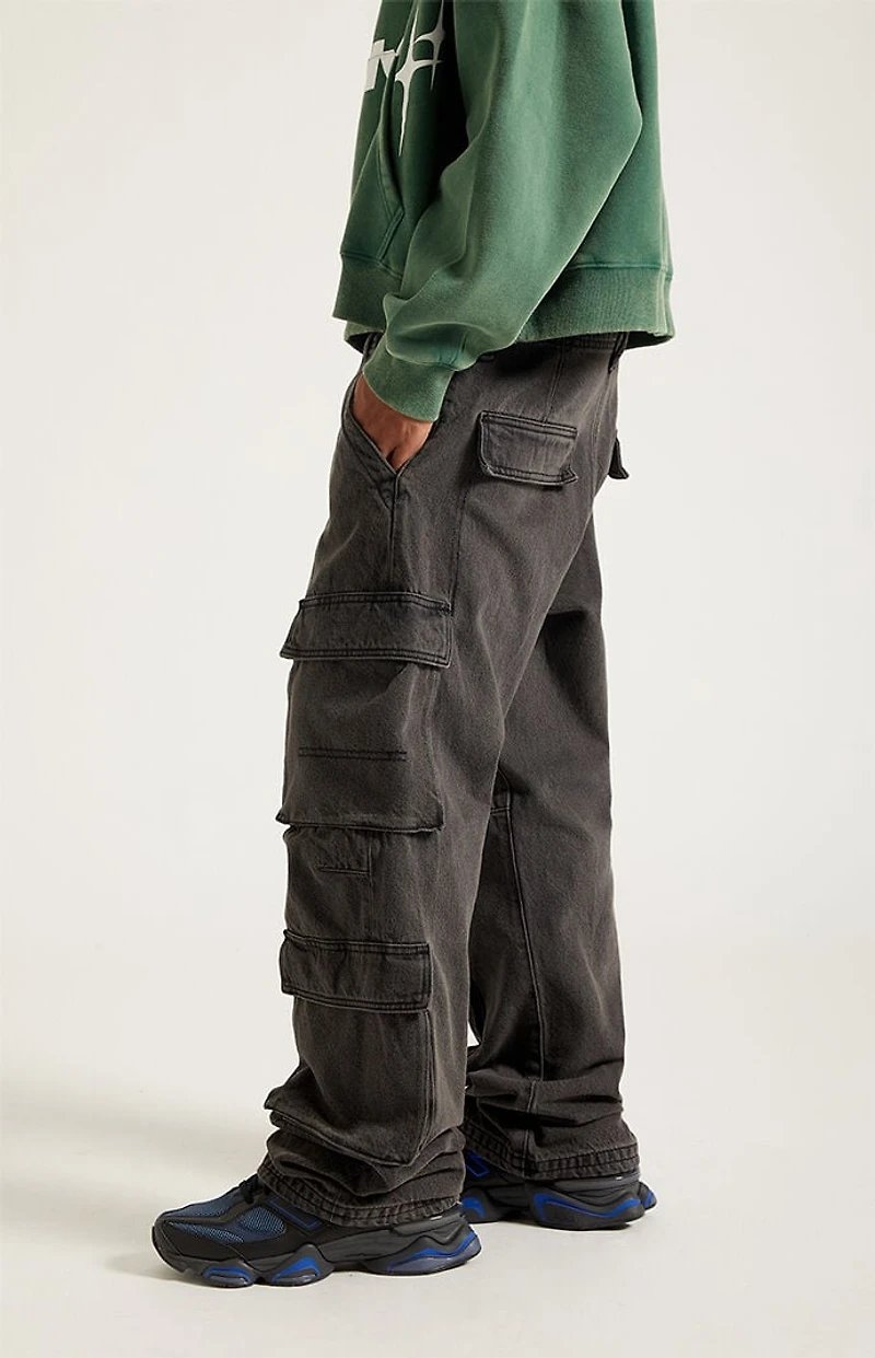 Pacsun Dylan Baggy Jeans Cargo Black