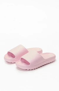 adidas Kids Pink Adilette Lumia Slides