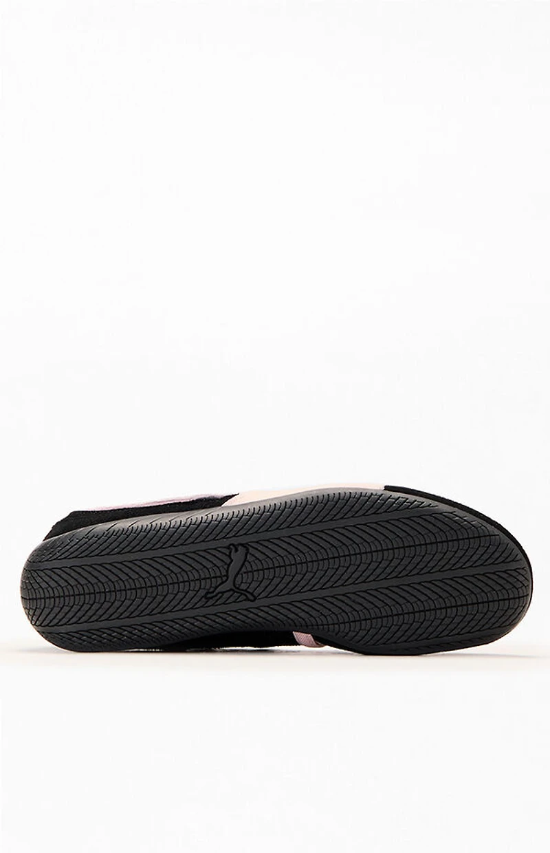 Puma Women's Black & Pink Speedcat Ballet Sandals
